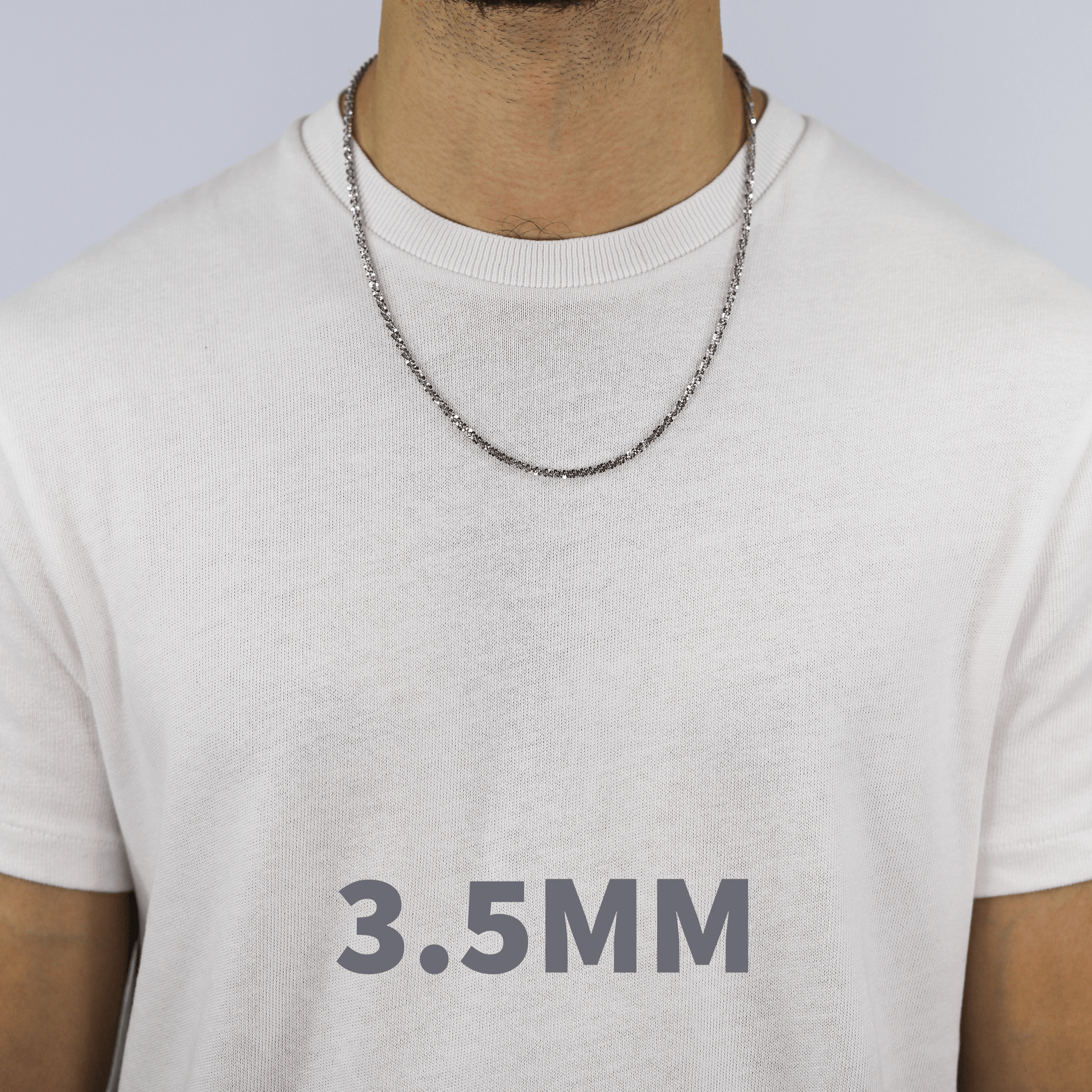 Cactus Cut Link Chain - Moissanite Bazaar - moissanitebazaar.com