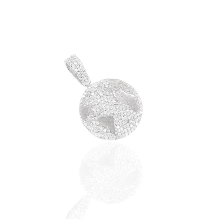 World is Yours Diamond Pendant